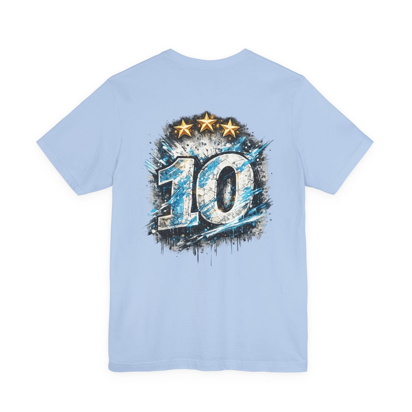 Buenos Aires Nights T‑Shirt — '10' Grunge Graphic Tee - Argentina No. 10