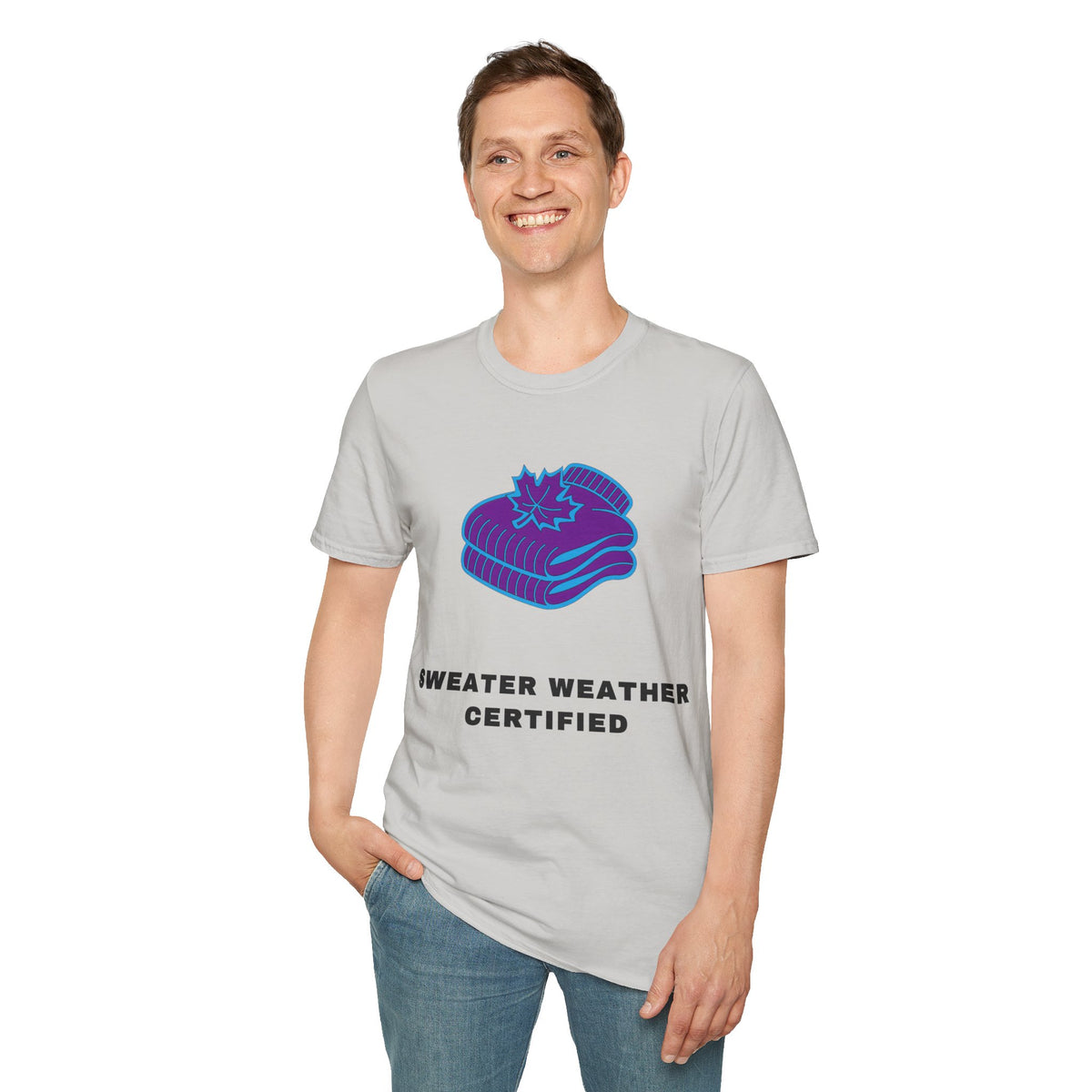 Sweater Weather T-Shirt — "Sweater Weather Certified" Cozy Fall Graphic Tee - Trending Now - September 2026