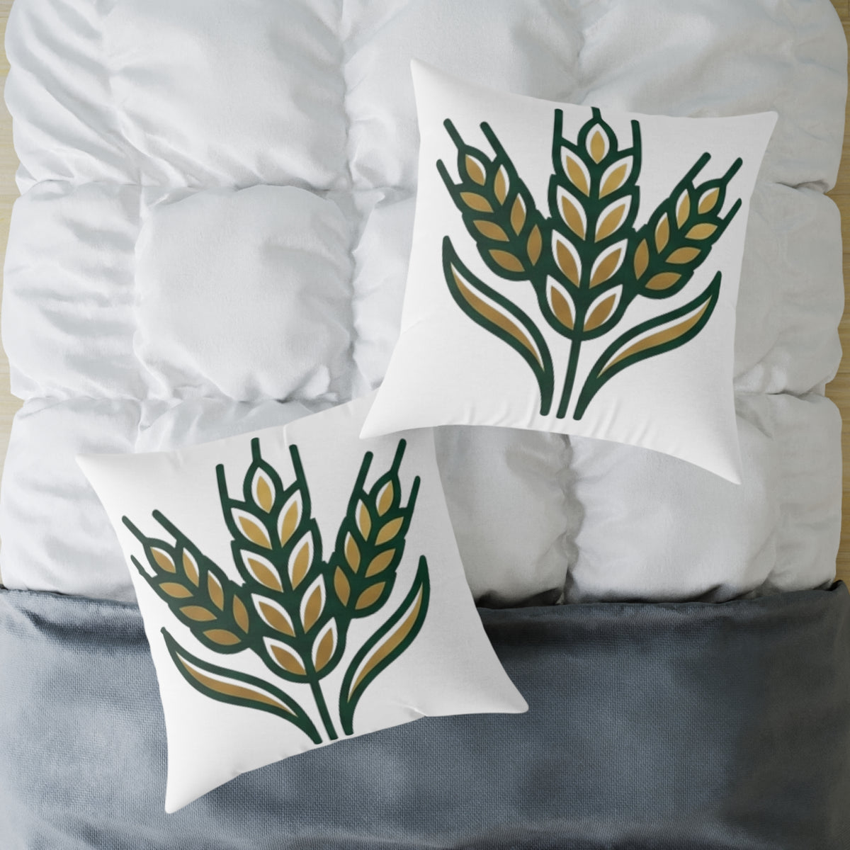 Virgo Zodiac Astrological Square Poly Canvas Pillow
