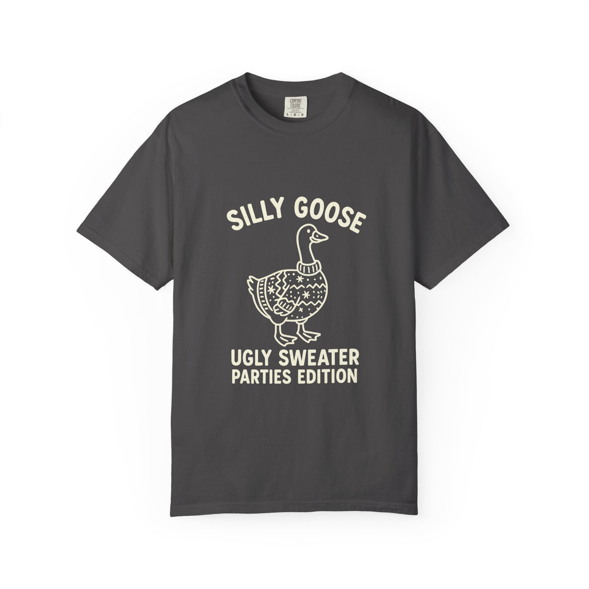 Silly Goose Ugly Sweater Parties Edition T-Shirt - Trending Now - October 2026