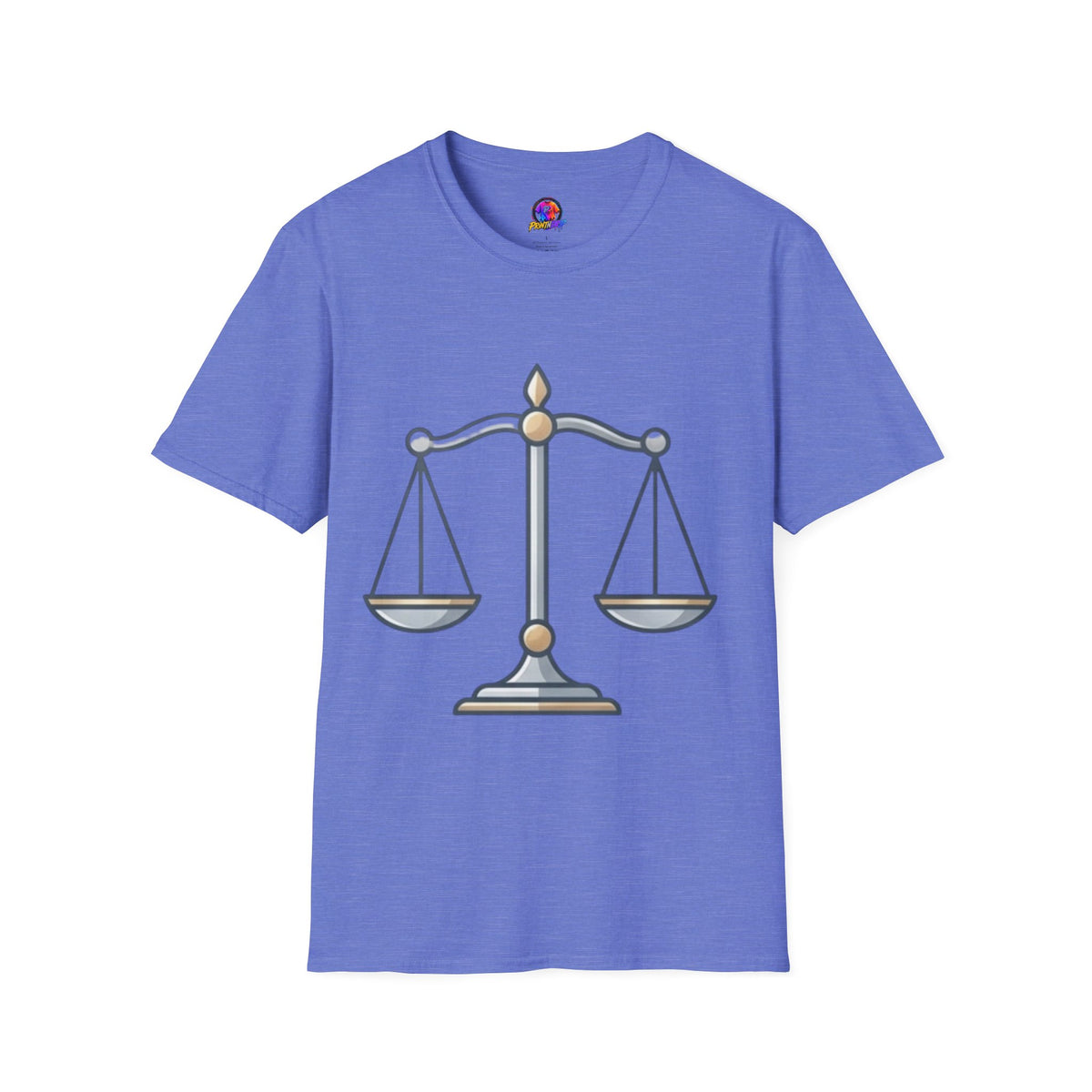 Libra Scales T-Shirt — Zodiac Balance Graphic Tee