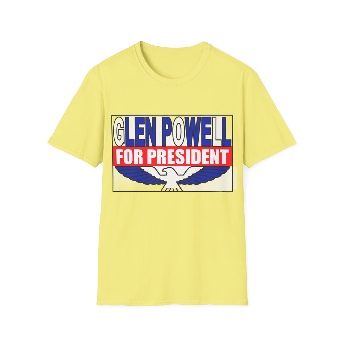 T-Shirt — Glen Powell For President Graphic Tee - Trending Now - August 2026