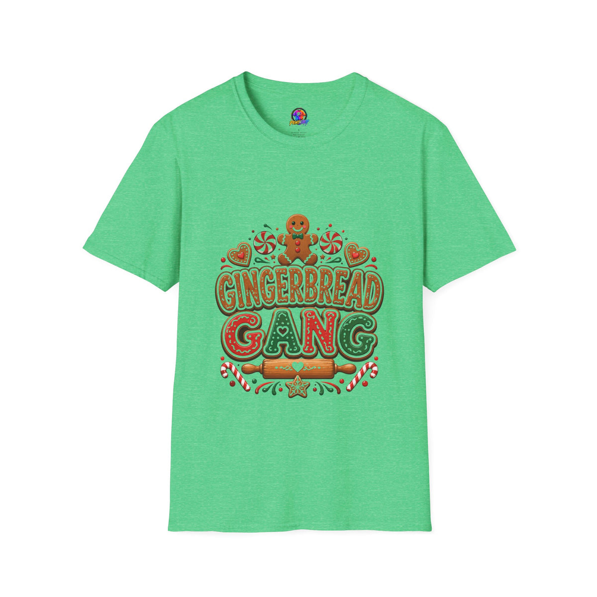 Gingerbread Gang T-Shirt — Cute Holiday Cookie Graphic Tee