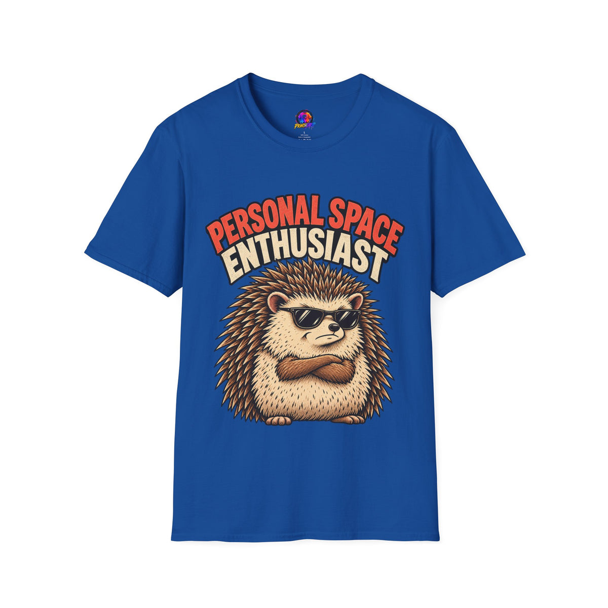 Personal Space Enthusiast T-Shirt — Funny Hedgehog Graphic Tee