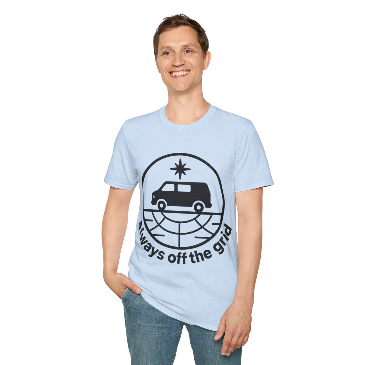 Minimal Black Graphic T-Shirt — Subtle Circular Emblem Tee - Trending Now - September 2026