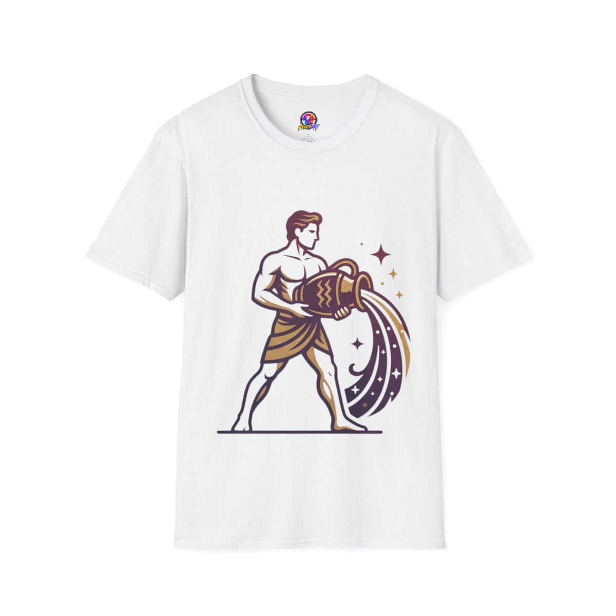 Aquarius Zodiac T-Shirt — Water Bearer Astrology Tee