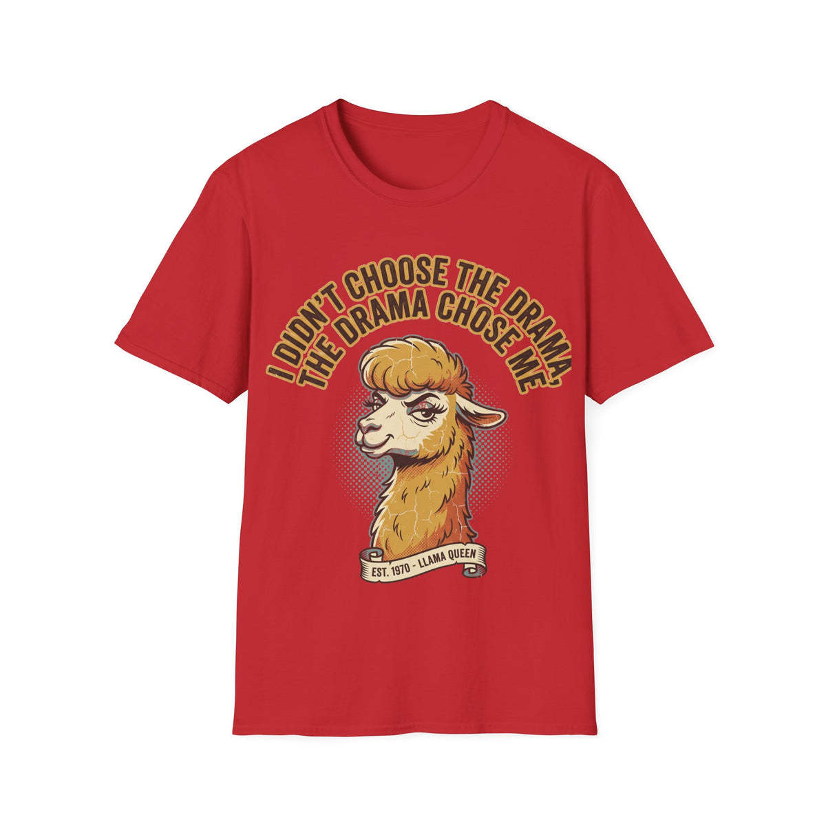 Sheep Graphic T‑Shirt — "I Don't Choose the Drama, the Drama Chooses Me" - Trending Now - September 2026