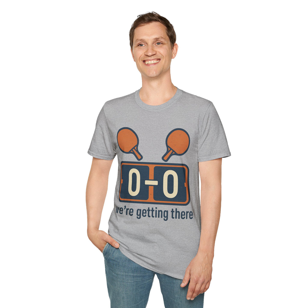 Table Tennis Scoreboard T‑Shirt — 0-0 With You Always Ping Pong Tee - Trending Now - September 2026