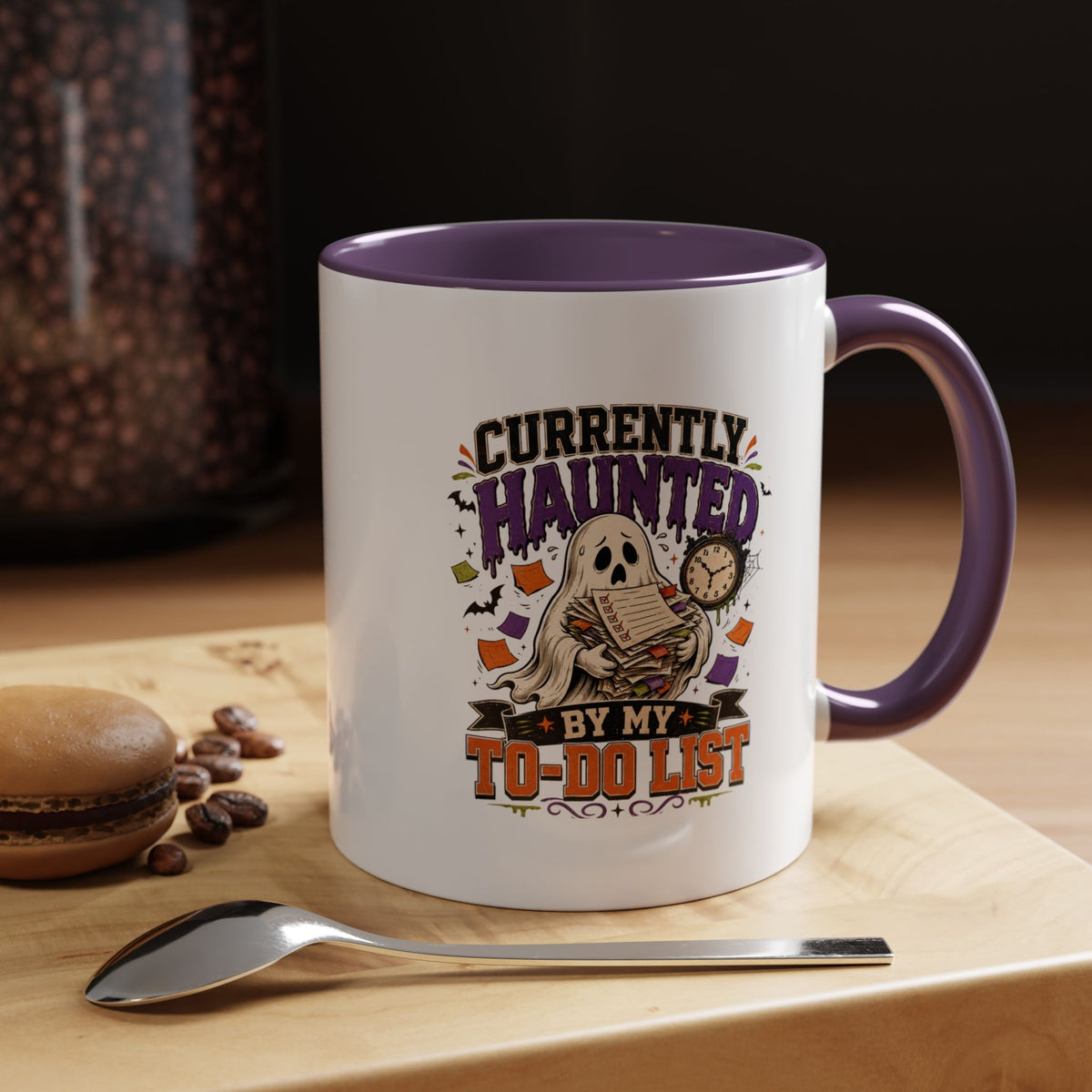 Halloween  Currently Haunted Accent Coffee Mug