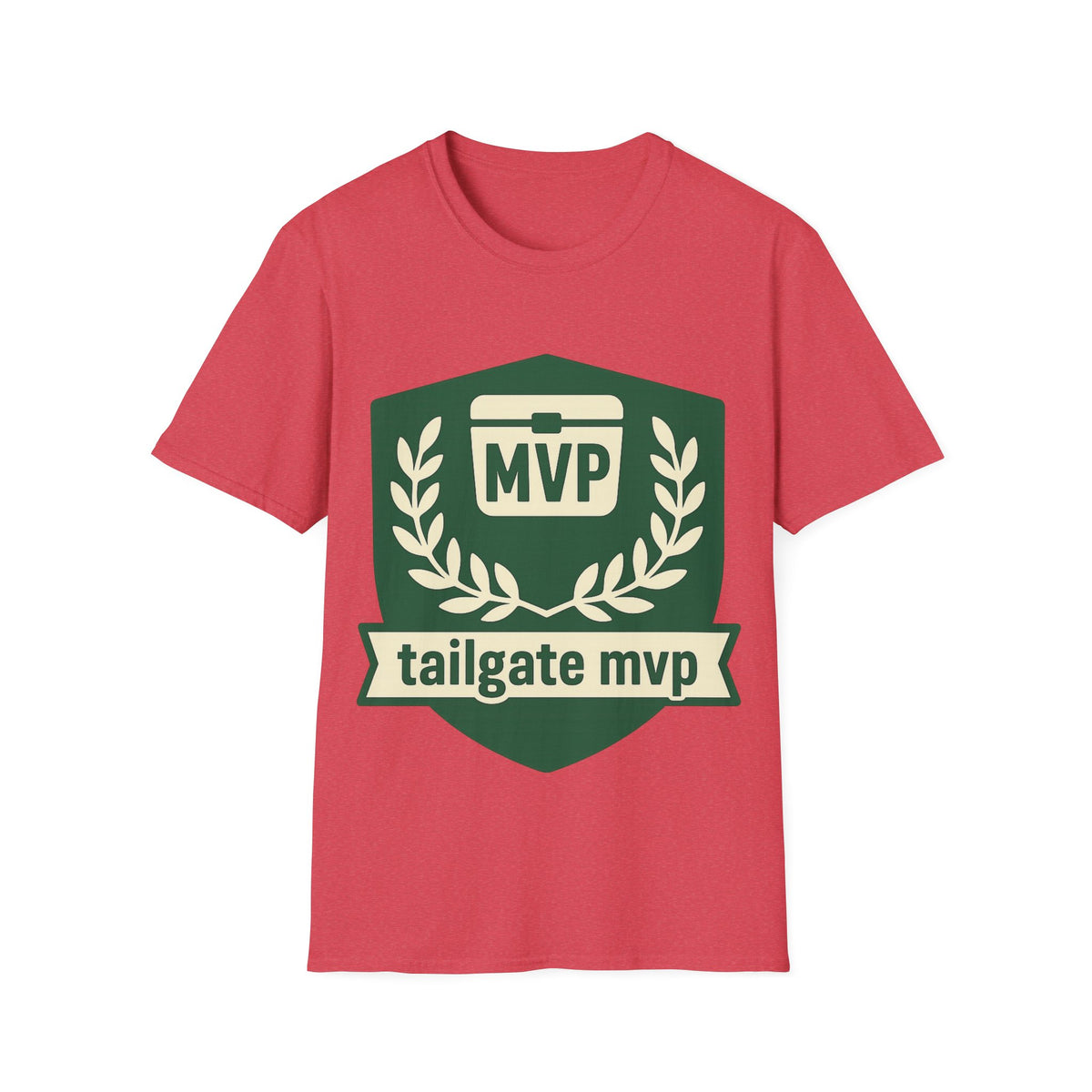 MVP Tailgate T-Shirt — Vintage Green MVP Badge Tee - Trending Now - August 2026