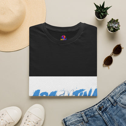 Argentina Graphic T-Shirt — Argentina Typography Tee with Sun & Flag Colors