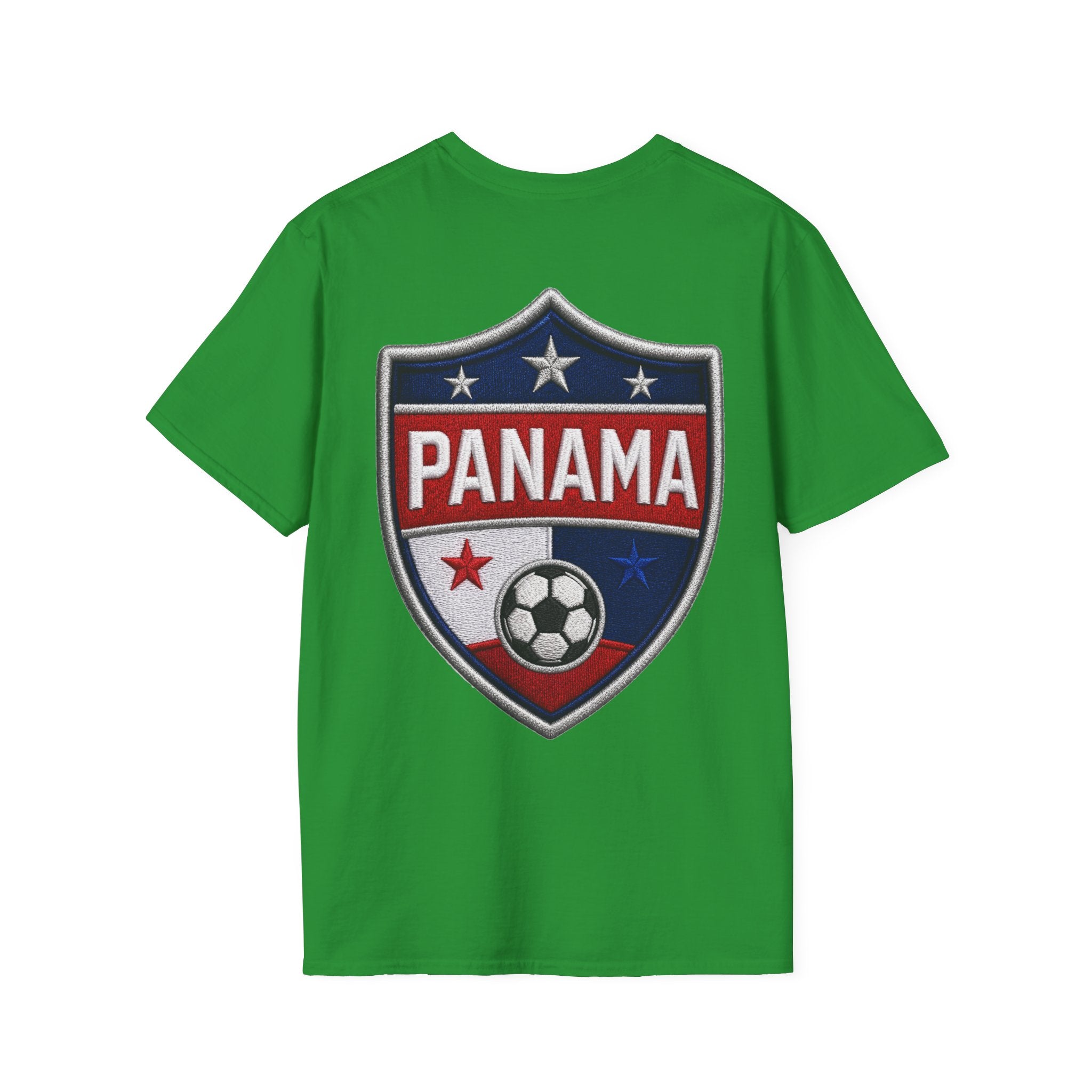 Canal Force Soccer T-Shirt - Patriotic Player Graphic Tee - Panama Shirt