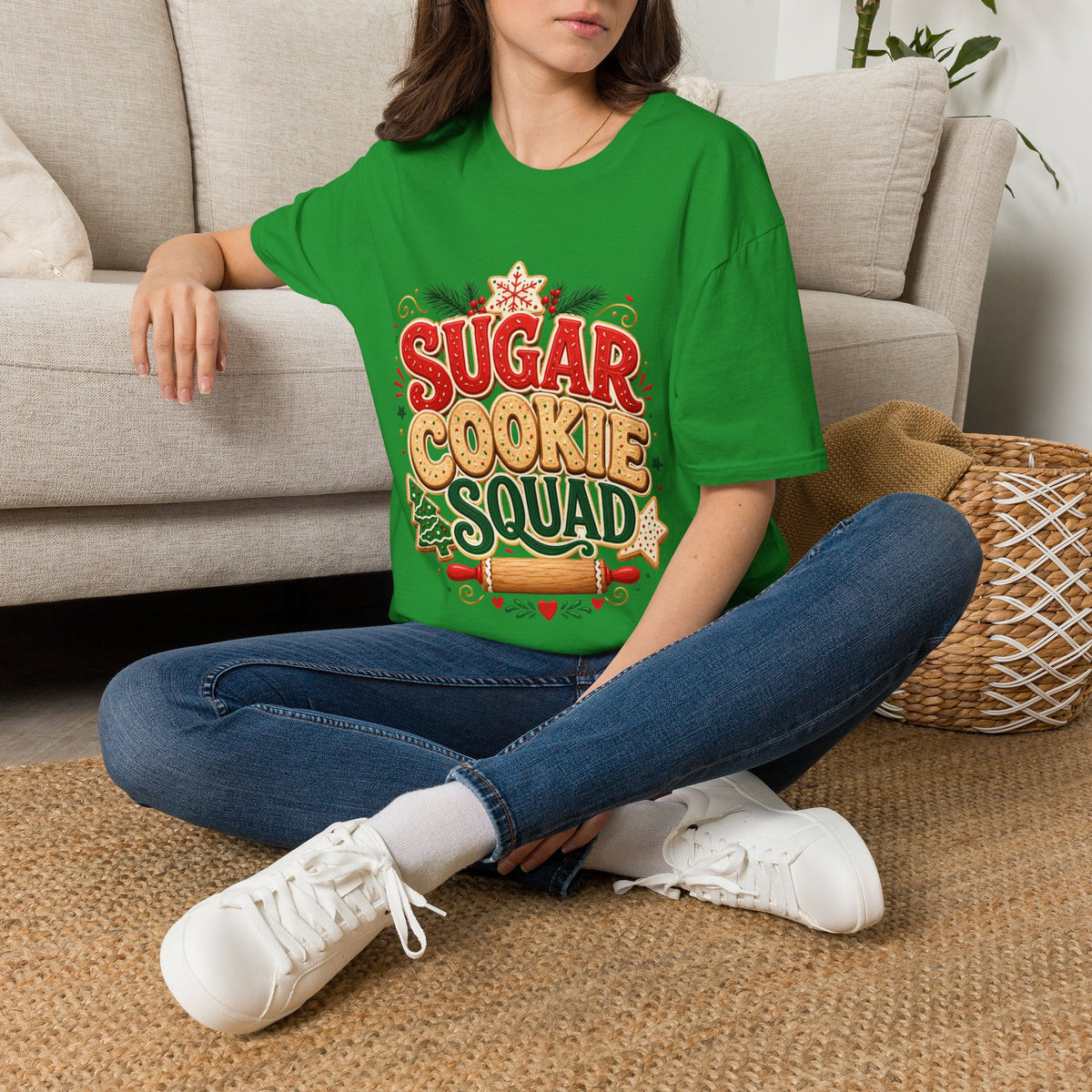 Sugar Cookie Squad T-Shirt — Festive Holiday Baking Graphic Tee