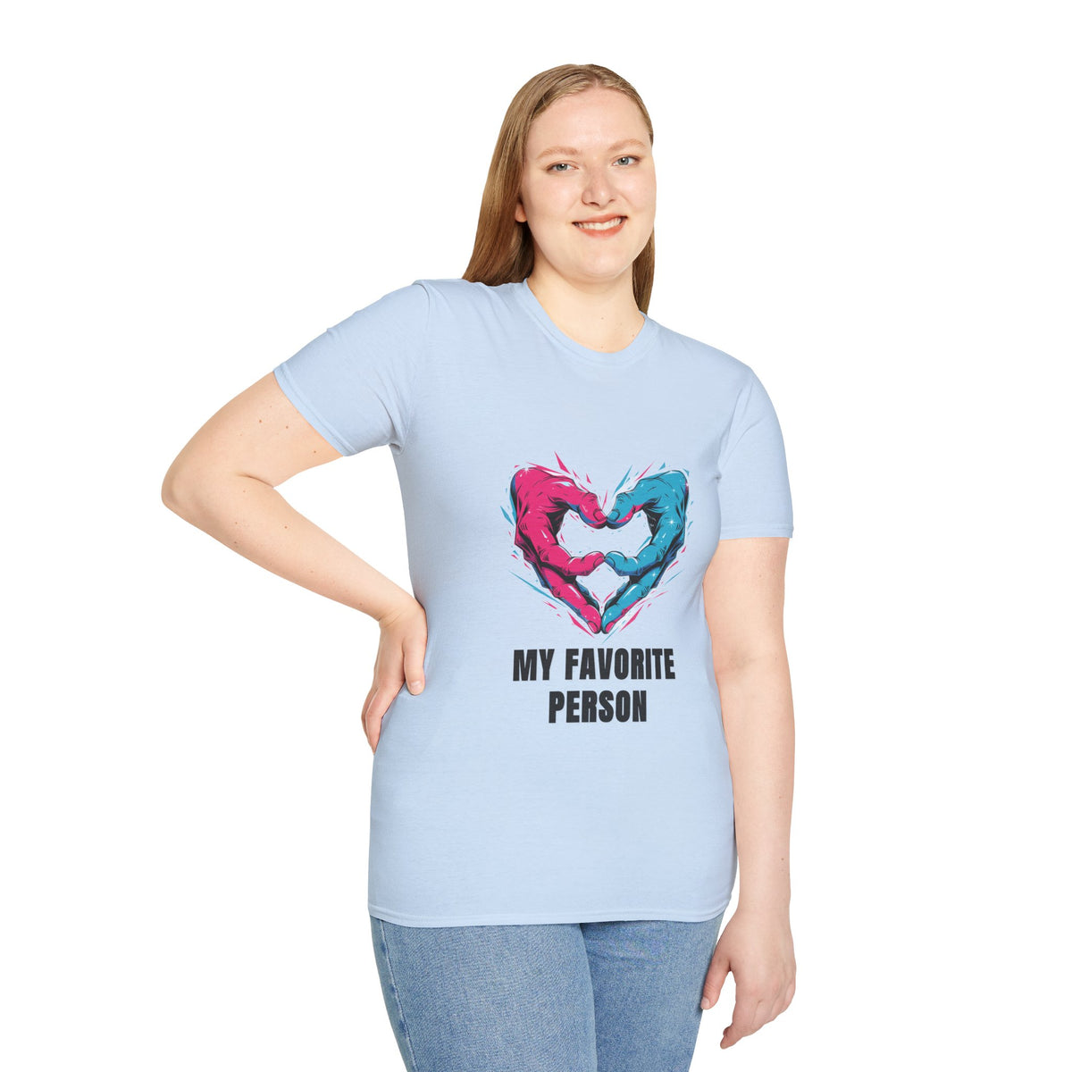 Heart Hands T-Shirt — “My Favorite Person” Couples Graphic Tee - Trending Now - August 2026