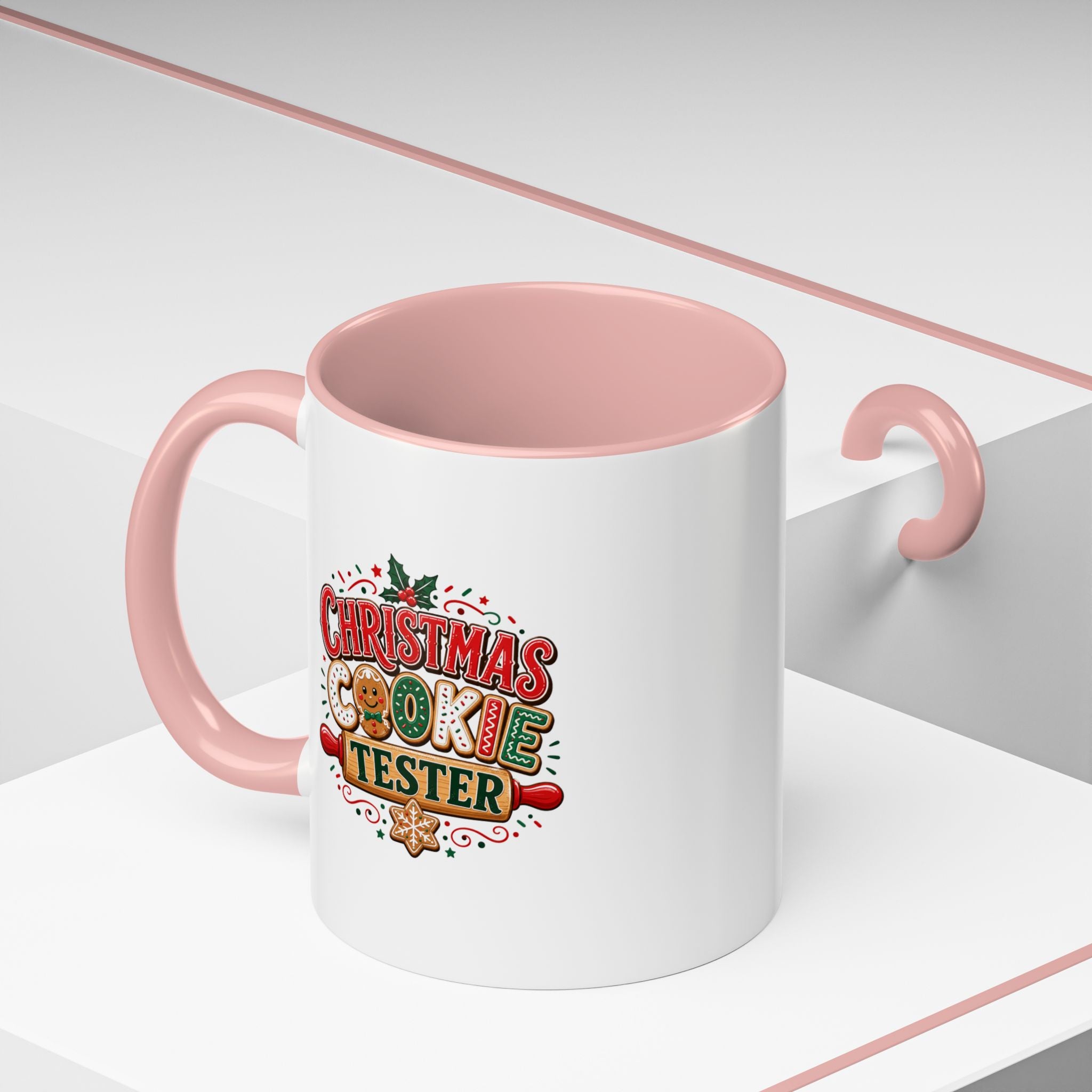 Christmas Cookie Tester Mug — Holiday Coffee Cup