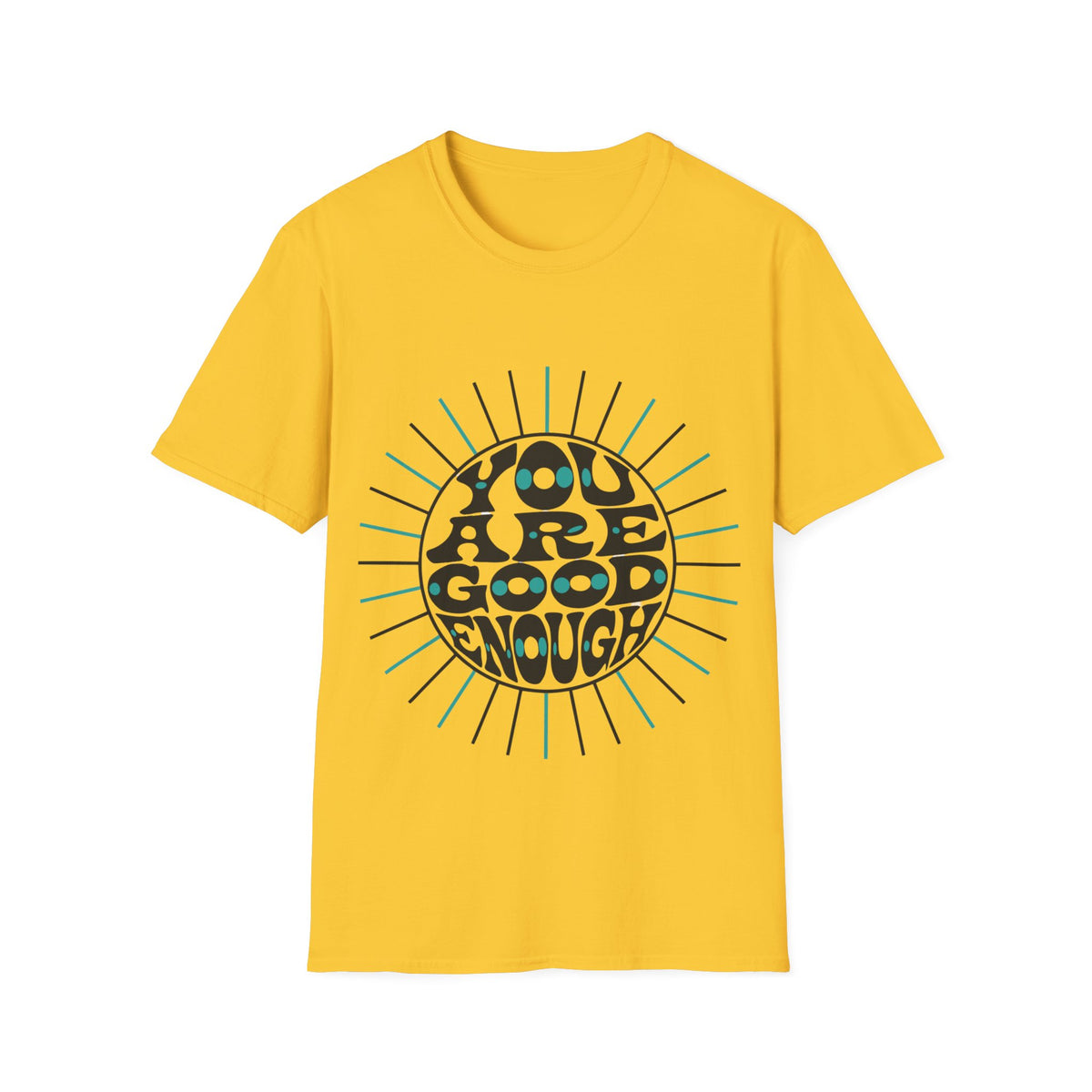 T-Shirt — "You Are Good Enough" Retro Positive Graphic Tee - Trending Now - September 2026