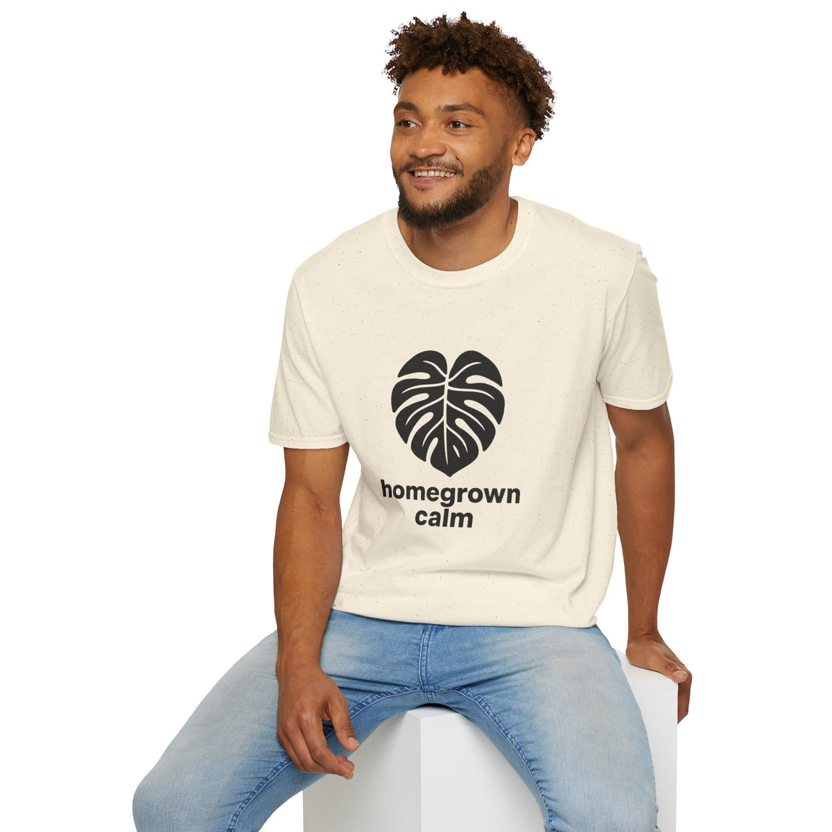 Black T‑Shirt with Subtle Heartroots Graphic – Minimal Plant Lover Tee - Trending Now - August 2026