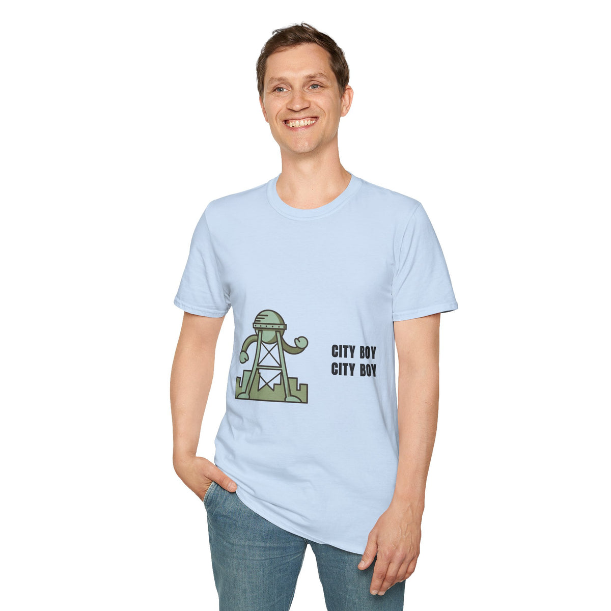 City Boy Lighthouse T-Shirt — Coastal Graphic Tee - Trending Now - September 2026