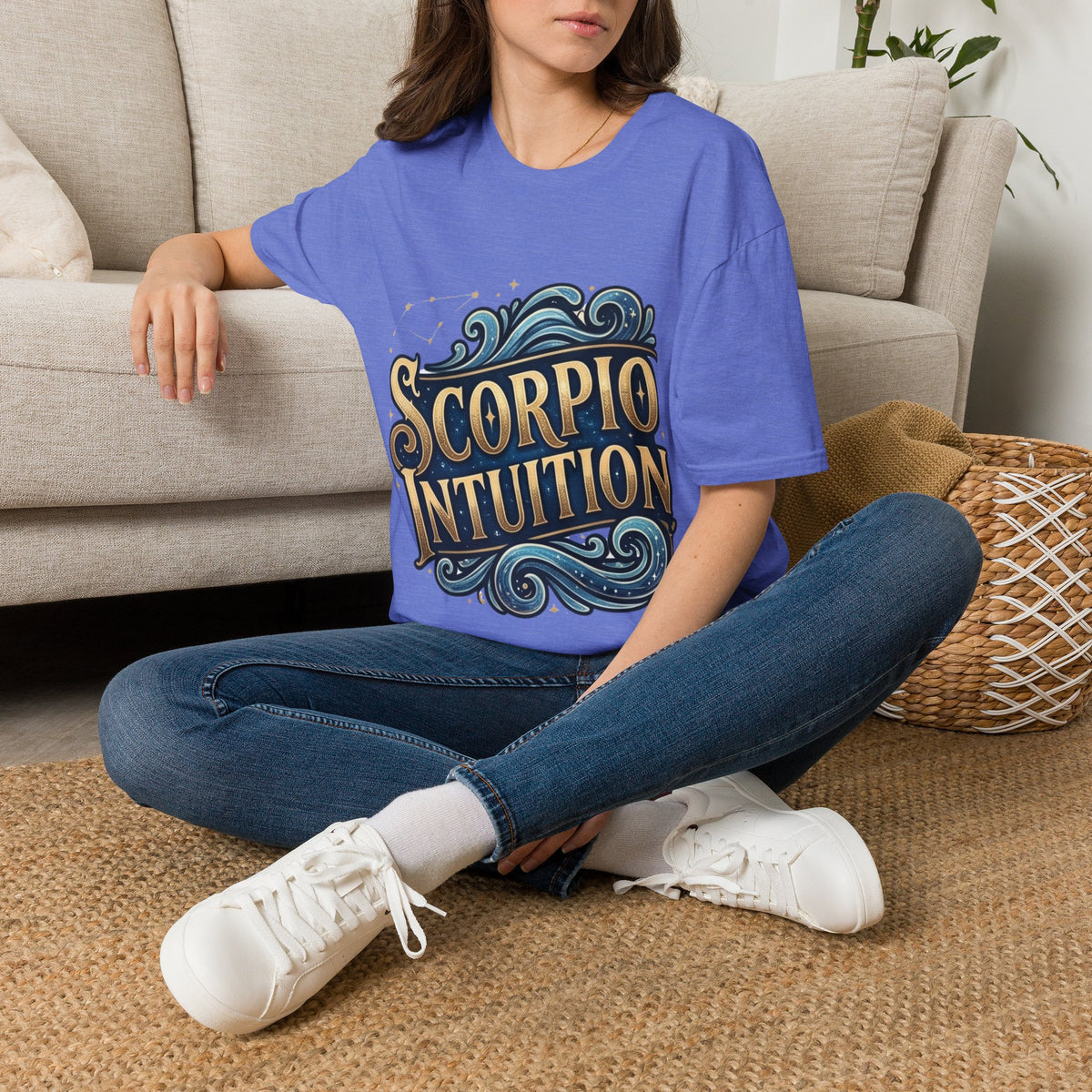 Scorpio Intuition T-Shirt — Zodiac Astrology Graphic Tee