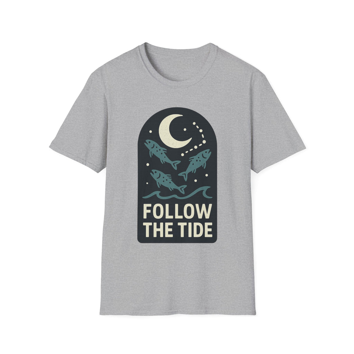 Follow the Tide Moon Graphic T-Shirt - Trending Now - September 2026