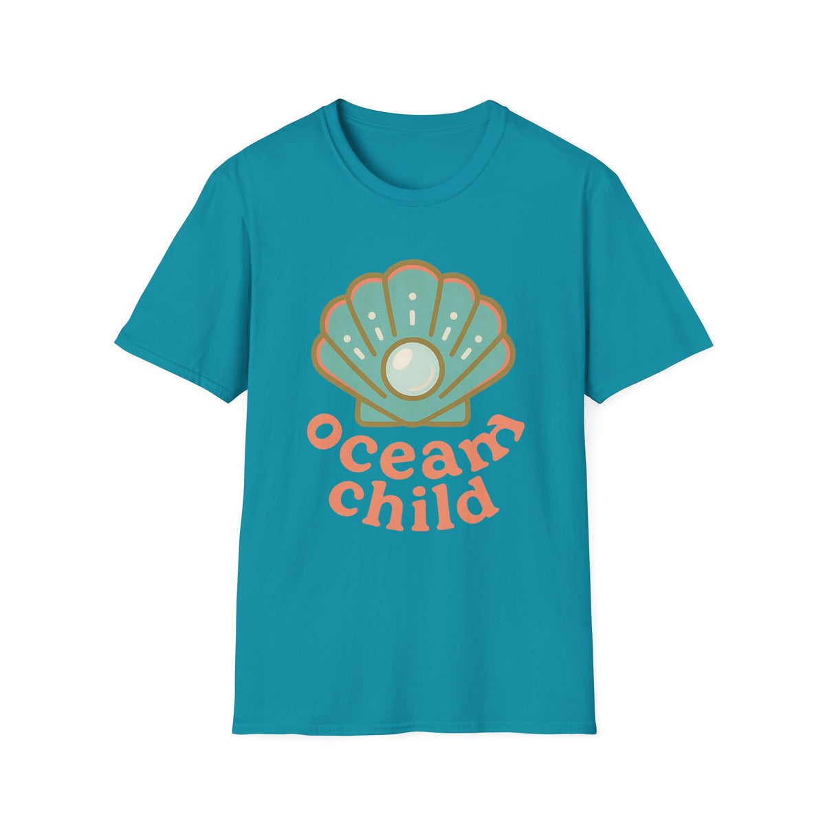 Ocean Child T-Shirt — Retro Shell Graphic Tee - Trending Now - September 2026