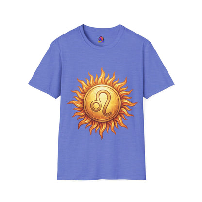 Leo Sun T‑Shirt — Zodiac Sunburst Graphic Tee