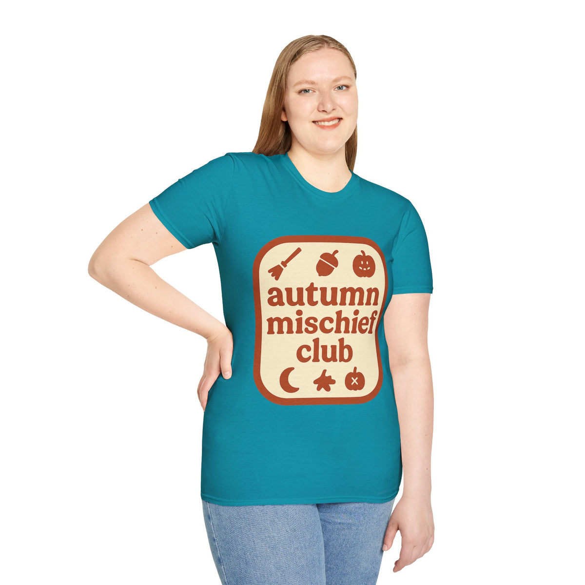 Autumn Mischief Club T-Shirt — Cozy Fall Graphic Tee - Trending Now - August 2026