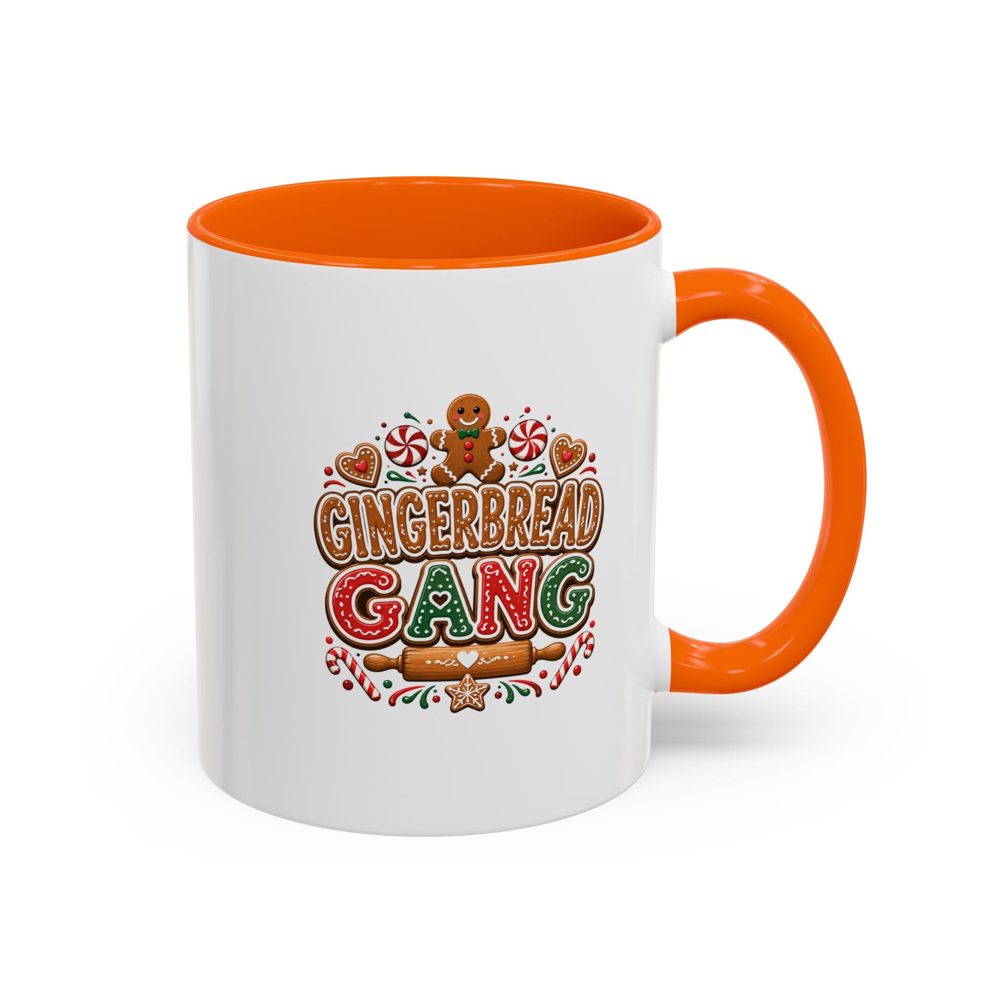 Gingerbread Gang Coffee Mug – Holiday Baking Christmas Cocoa Mug