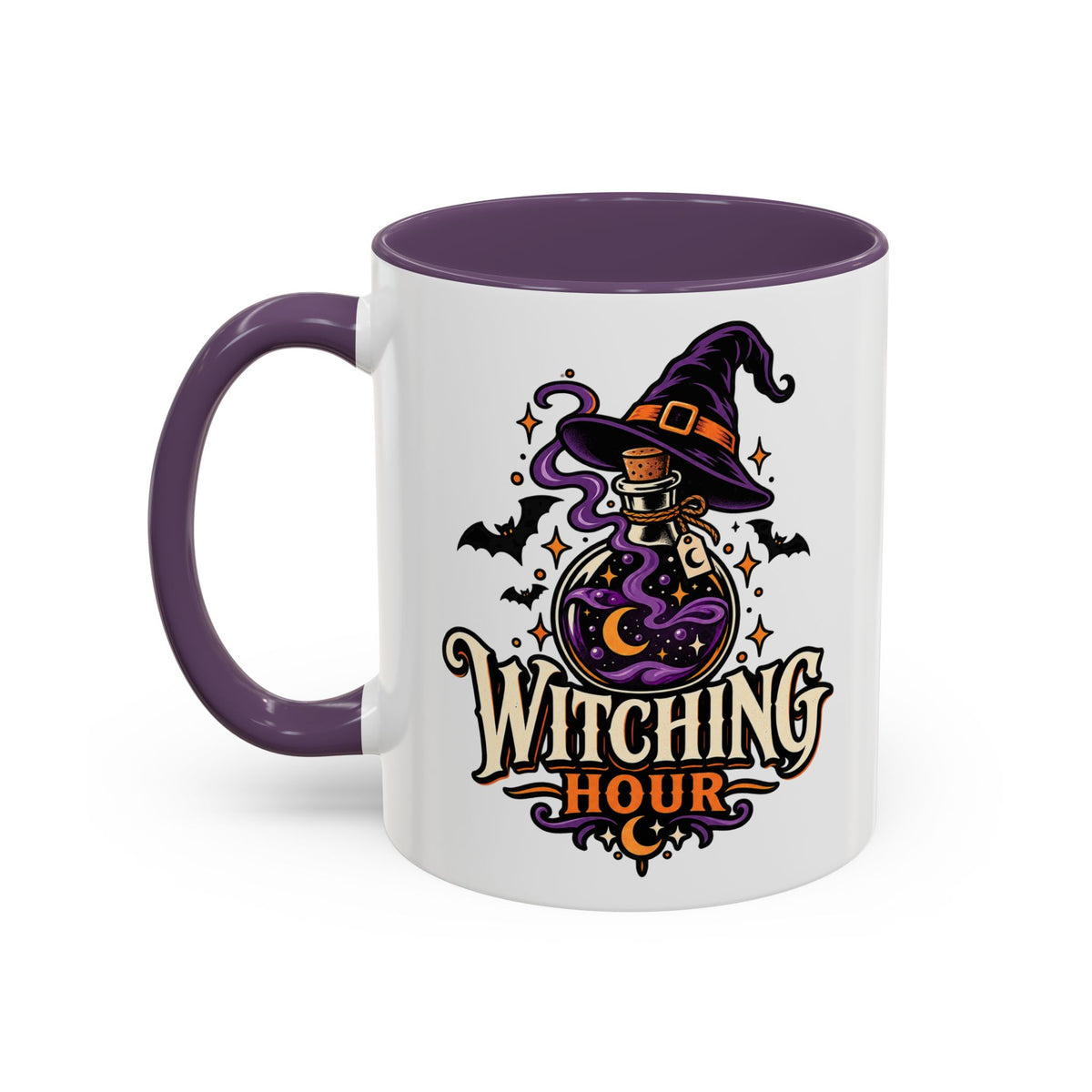Witching Hour Coffee Mug — Halloween Witch Potion Accent Mug (11/15oz)