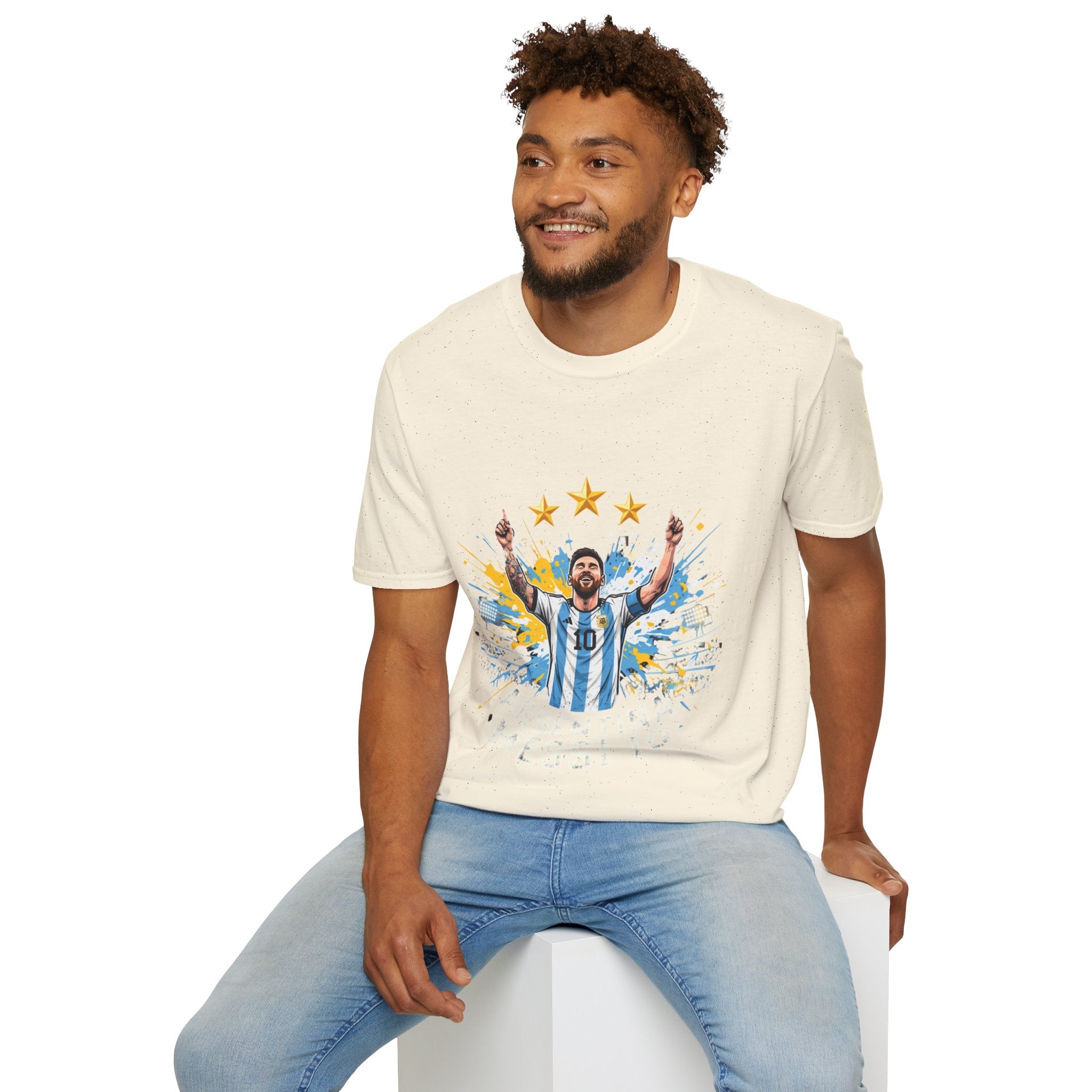 Argentina Messi  Soccer T‑Shirt — Argentina Messi 10 Fan Tee