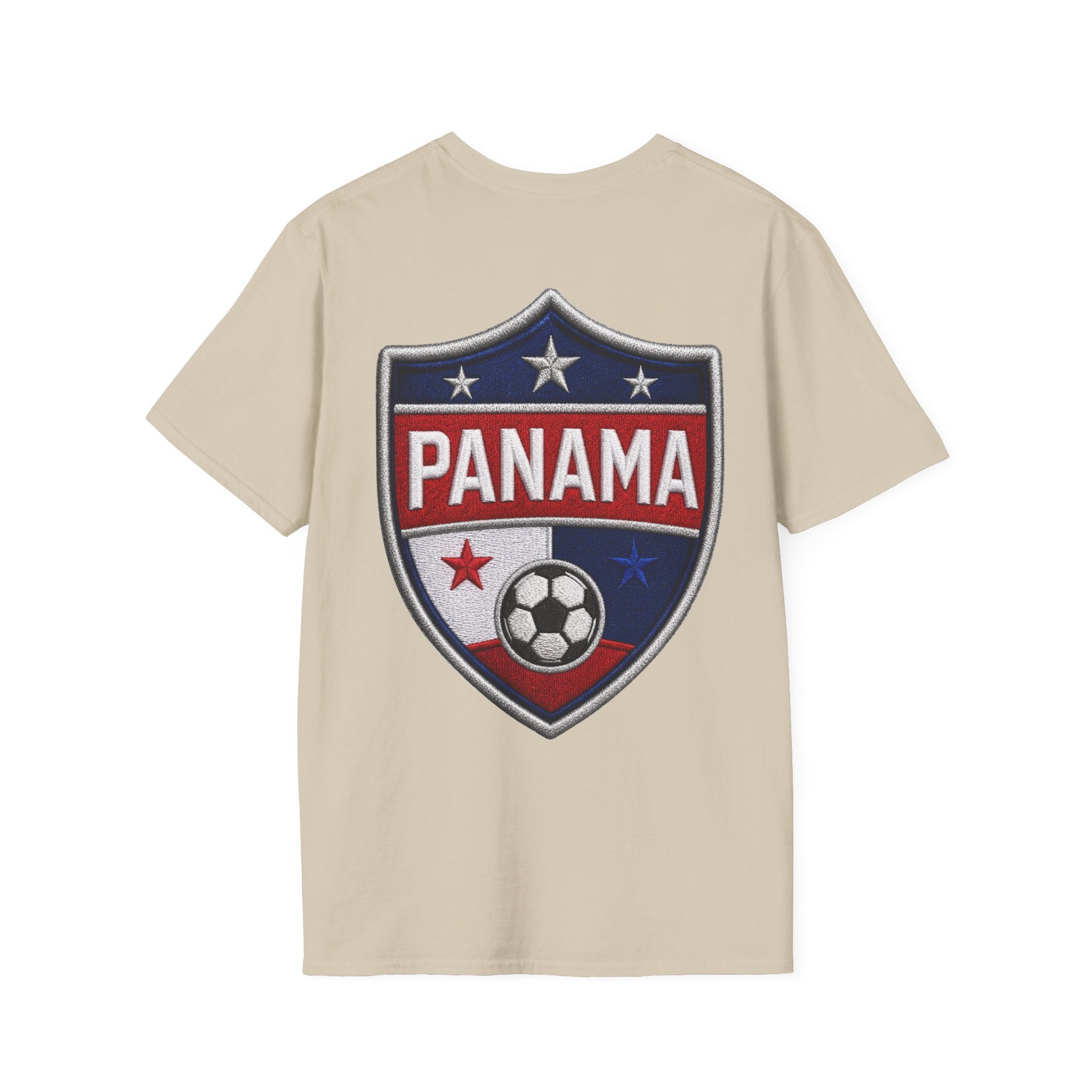 Canal Force Soccer T-Shirt - Patriotic Player Graphic Tee - Panama Shirt