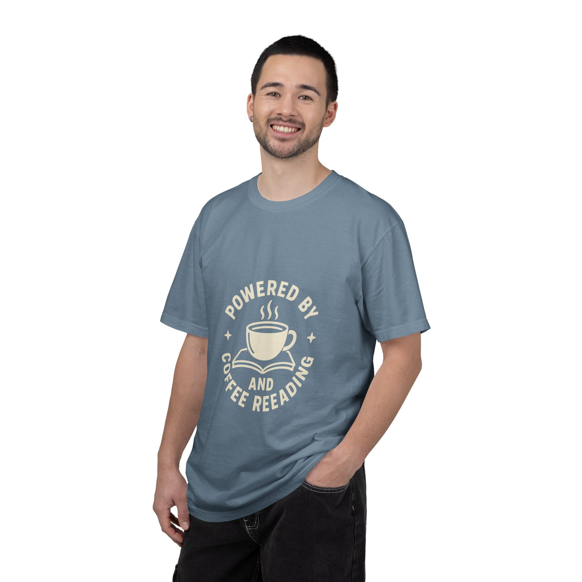 Coffee & Reading T-Shirt — "Powered by Coffee and Reading" Graphic Tee - Trending Now - October 2026