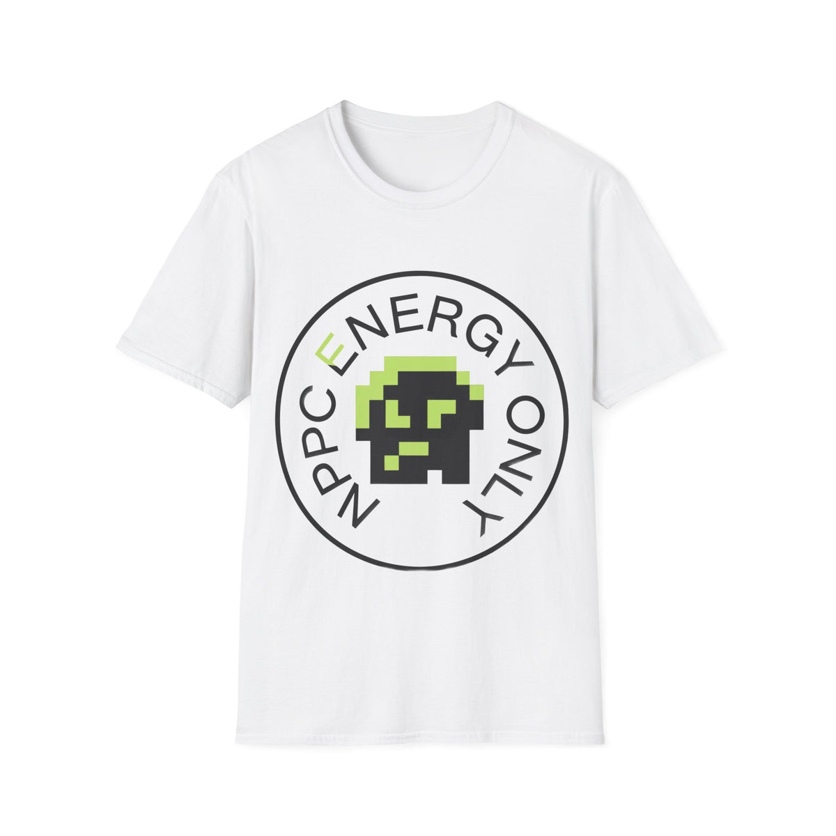 T‑Shirt — NPC Energy Only Pixel Art Graphic Tee - Trending Now - August 2026