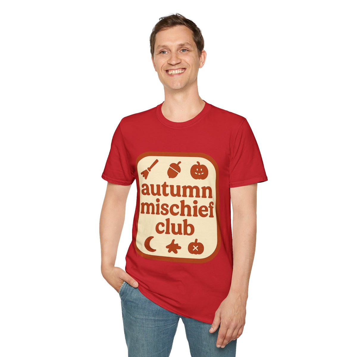 Autumn Mischief Club T-Shirt — Cozy Fall Graphic Tee - Trending Now - August 2026