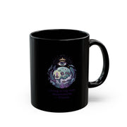 Pisces Zodiac Astrology Pisces Mug — "Living in My Own Dreamworld" Black Coffee Cup