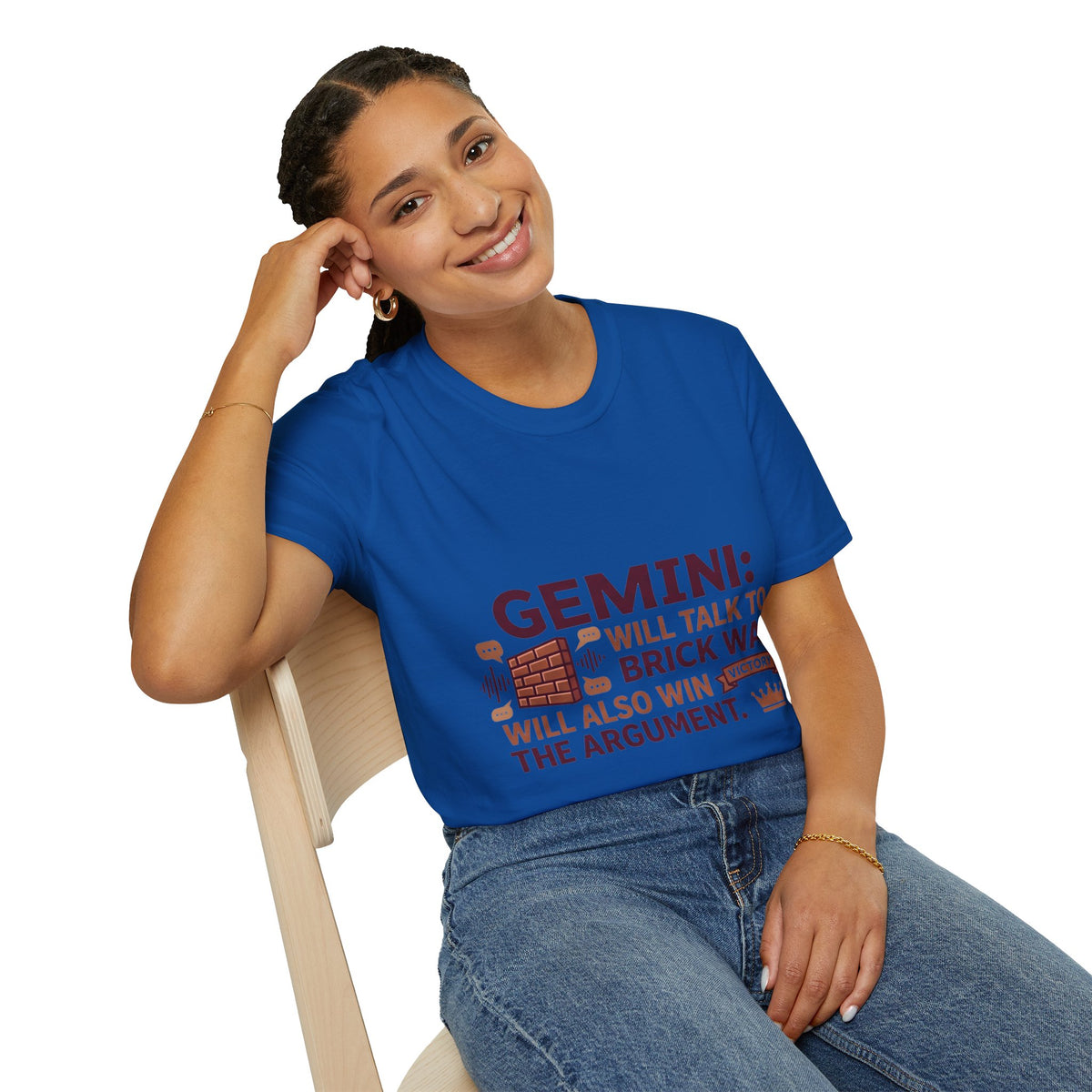 Gemini Zodiac Unisex Softstyle T-Shirt