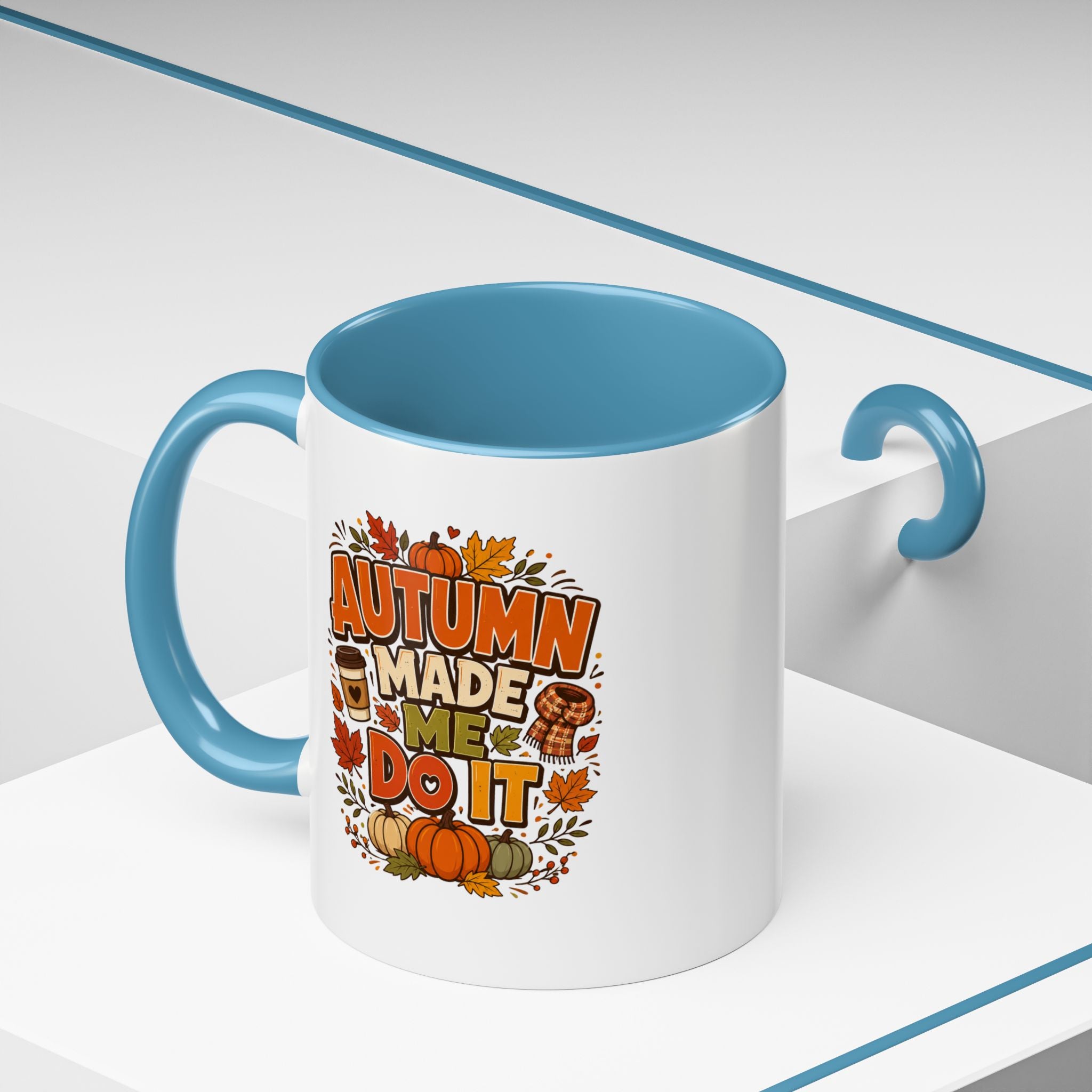 Thanksgiving Mug Autumn Made Me Do It Coffee Mug