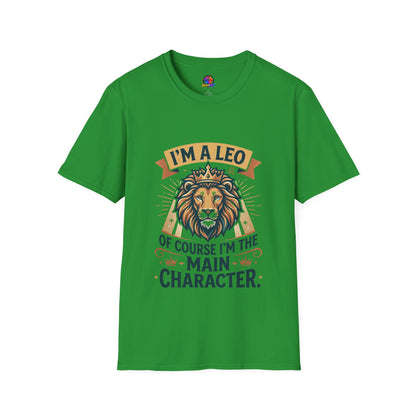 I’m a Leo Lion Zodiac T-Shirt — 'Of Course I’m the Main Character' Horoscope Tee