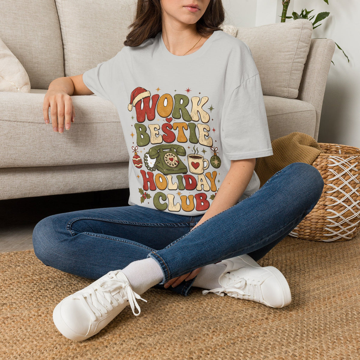 Work Bestie Holiday Club T-Shirt