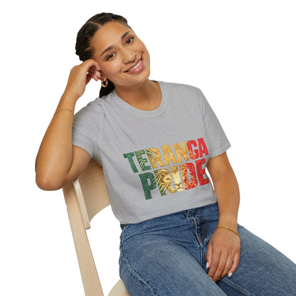 Senegal Teranga Pride T-Shirt — Senegal Flag Colors & Lion Graphic