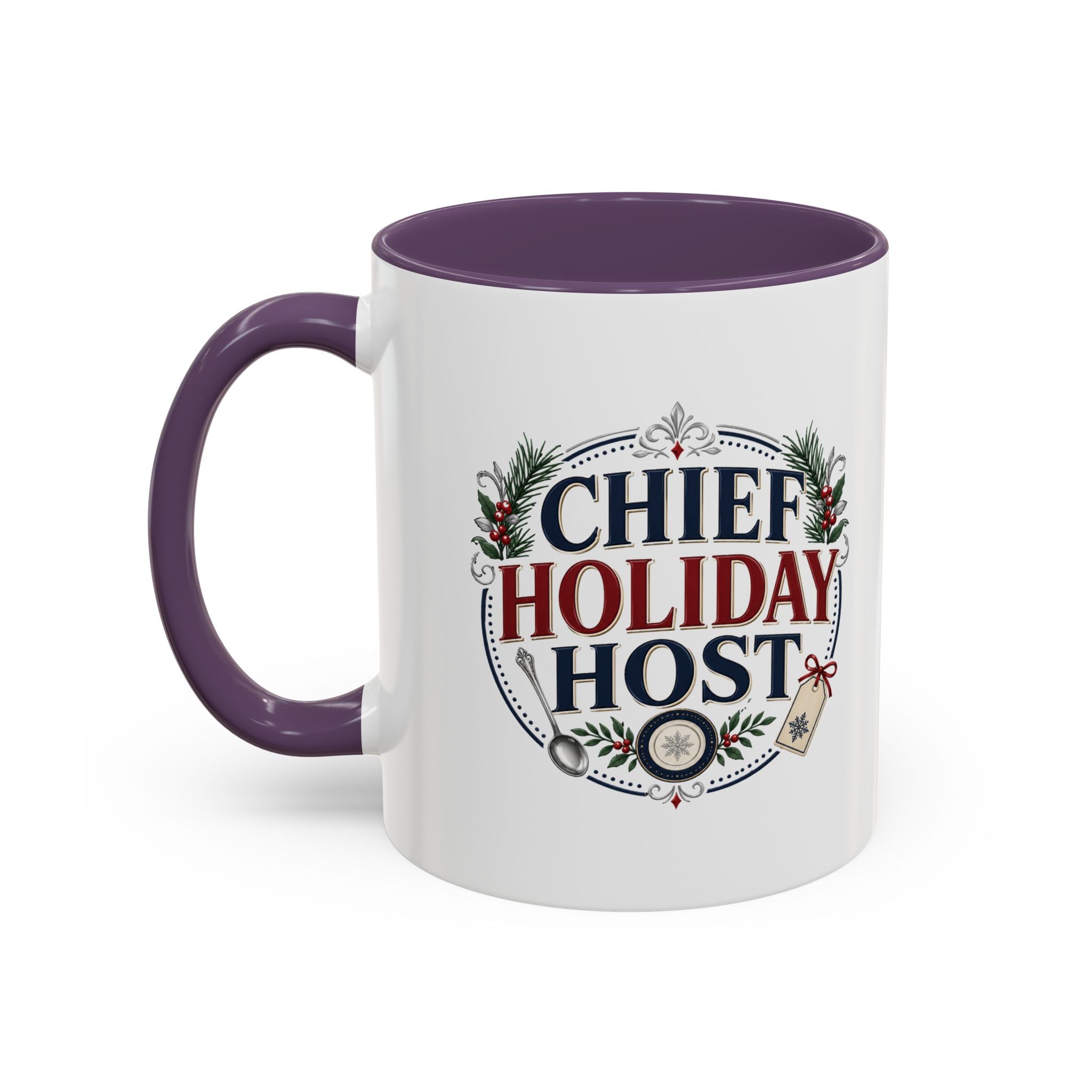 Christmas Chief Holiday Host Coffee Mug — Festive Christmas Morning Gift