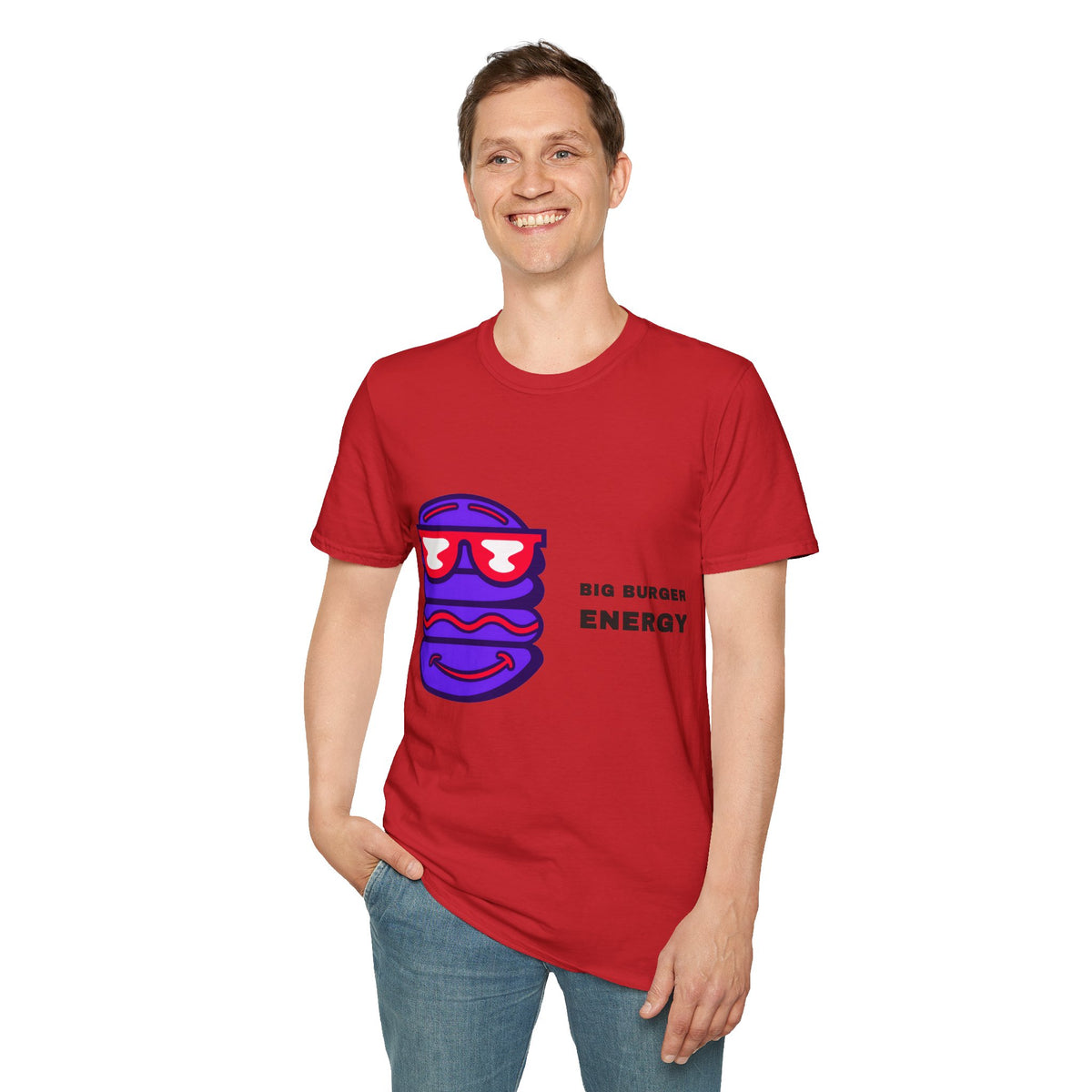Big Bubbly Energy T-Shirt — Fun Sunglasses Emoji Graphic Tee - Trending Now - September 2026