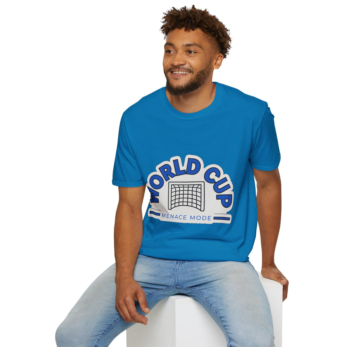 World Cup Soccer T‑Shirt — 'Menace Mode' Retro Goal Graphic - Trending Now - August 2026