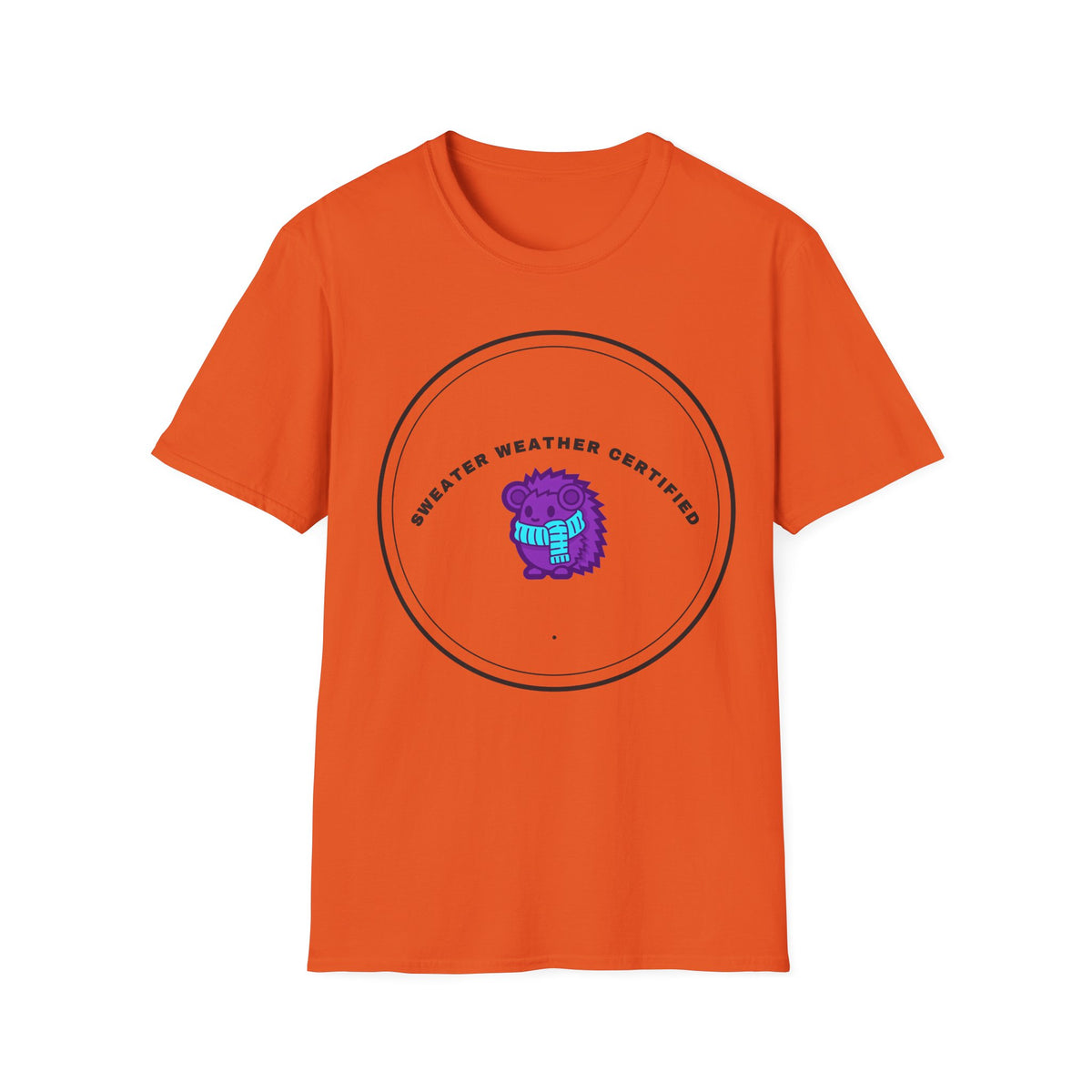 “Water Weather Certified” Graphic T-Shirt — Cute Purple Monster Badge Tee - Trending Now - September 2026