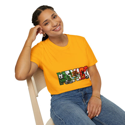 Mexico Soccer T-Shirt — Mexican Flag Football Pride Tee