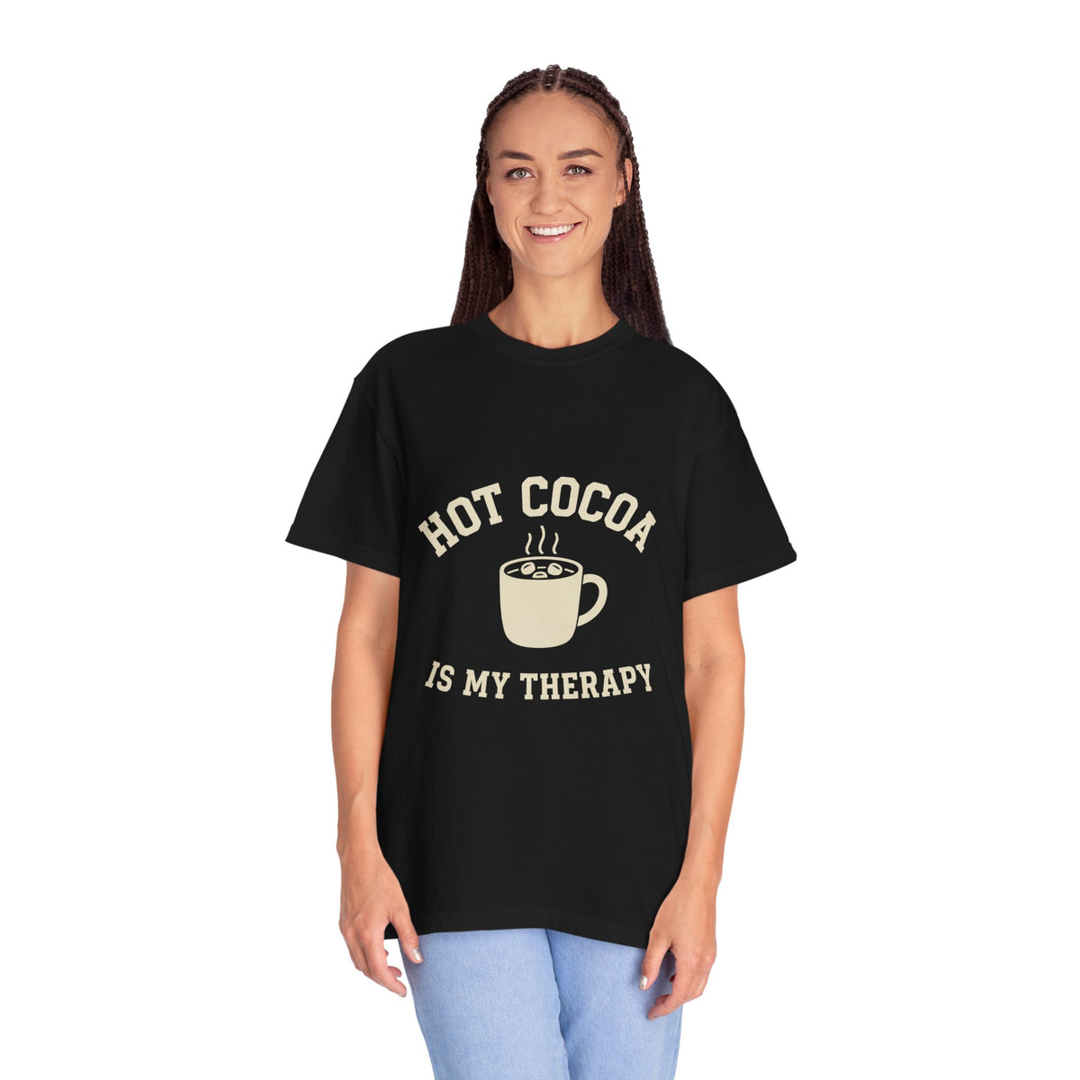 Hot Cocoa Is My Therapy T-Shirt - Trending Now - October 2026