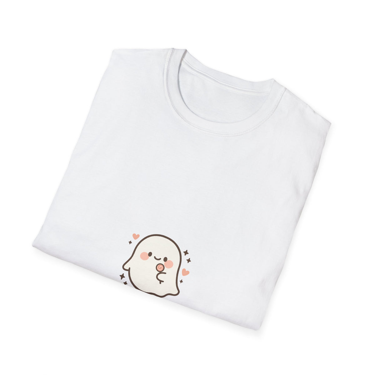 Too Cute To Haunt Ghost T-Shirt — Cute Halloween Tee for Kids & Adults - Trending Now - October 2026