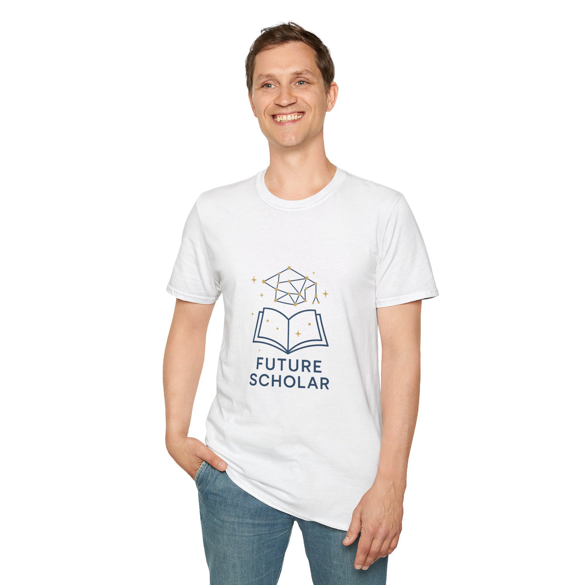Future Bibliophile T‑Shirt — Magical Constellation Book Design - Trending Now - August 2026