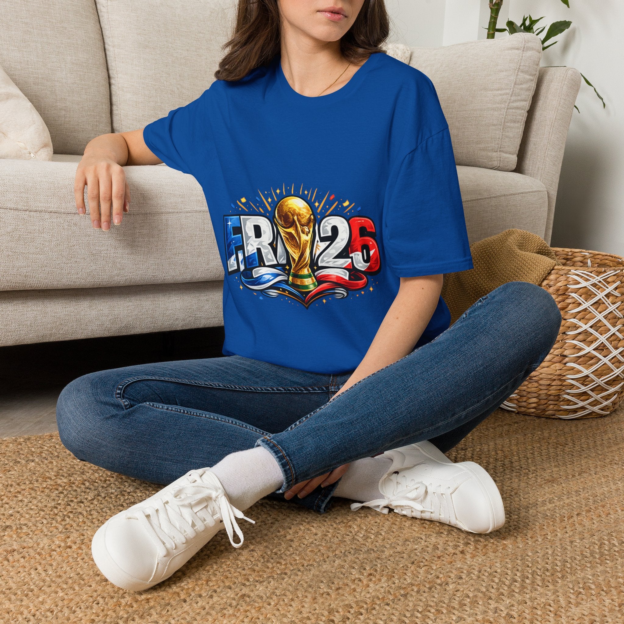 France World Cup Trophy 26 T-Shirt — Soccer Championship Fan Tee