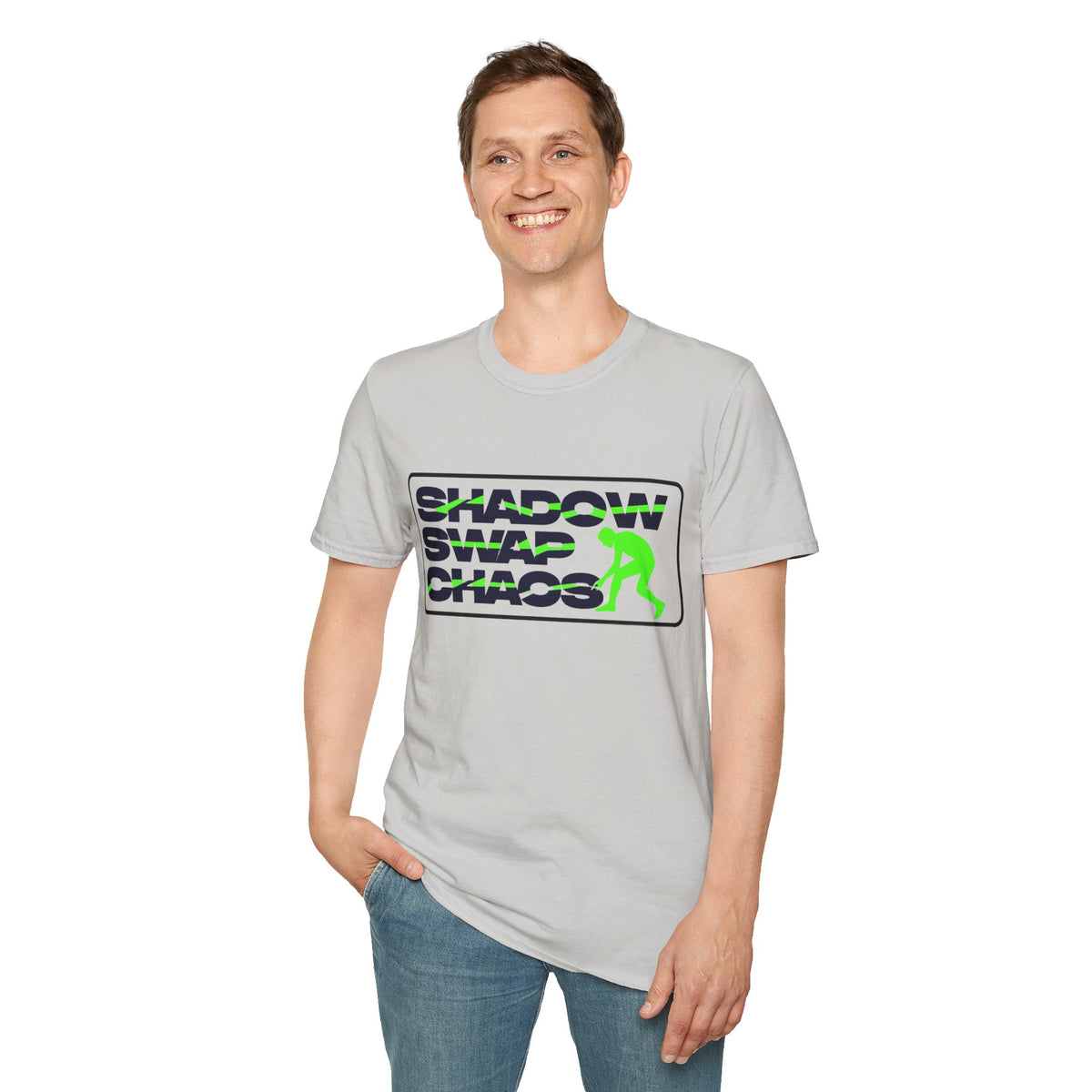 Shadow Swap Chaos T‑Shirt — Retro Neon Graphic Tee - Trending Now - August 2026